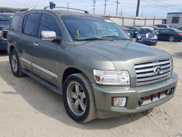 5N3AA08C94N803689 - 2004 INFINITI QX56 GREEN photo 1