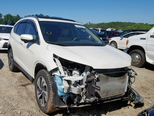 5J6RM3H90FL026728 - 2015 HONDA CR-V TOURI WHITE photo 1