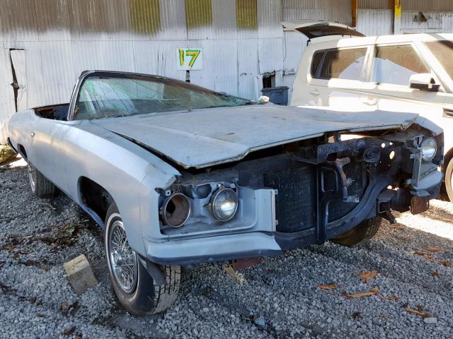 1N67H5S119738 - 1975 CHEVROLET CAPRICE GRAY photo 1