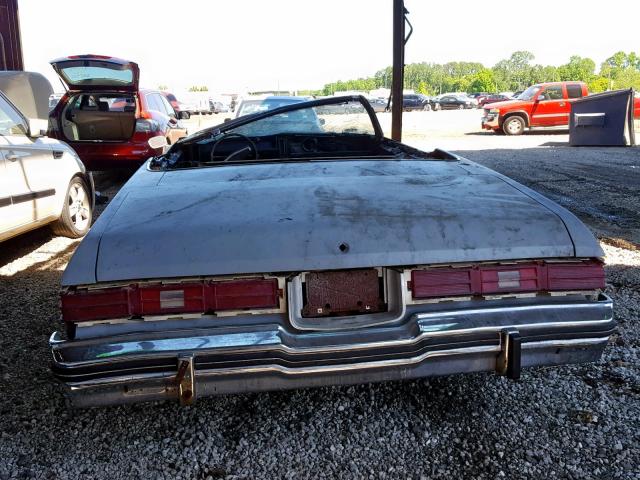 1N67H5S119738 - 1975 CHEVROLET CAPRICE GRAY photo 10