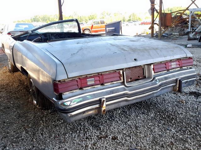 1N67H5S119738 - 1975 CHEVROLET CAPRICE GRAY photo 3