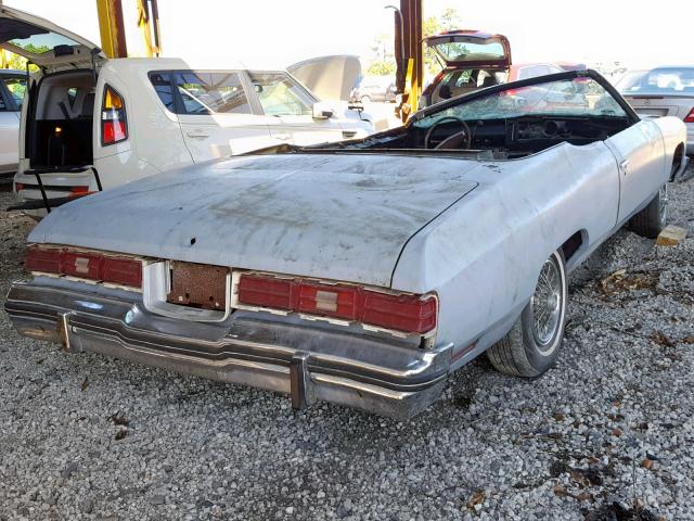 1N67H5S119738 - 1975 CHEVROLET CAPRICE GRAY photo 4