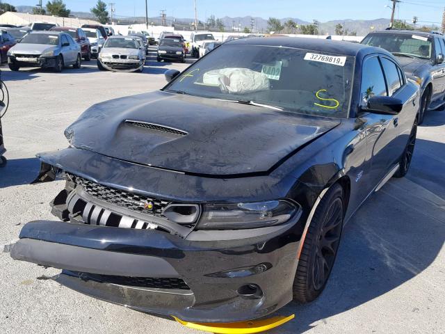 2C3CDXGJ5KH518813 - 2019 DODGE CHARGER SC BLACK photo 2