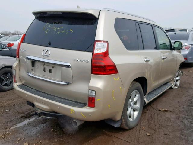 JTJBM7FX2A5016602 - 2010 LEXUS GX BEIGE photo 4