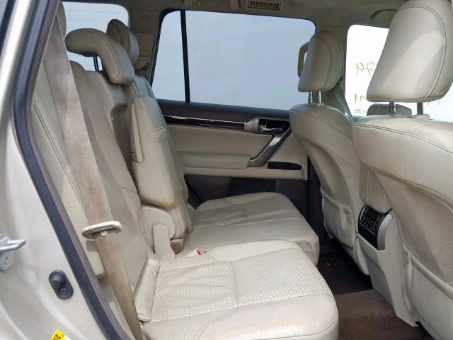 JTJBM7FX2A5016602 - 2010 LEXUS GX BEIGE photo 6