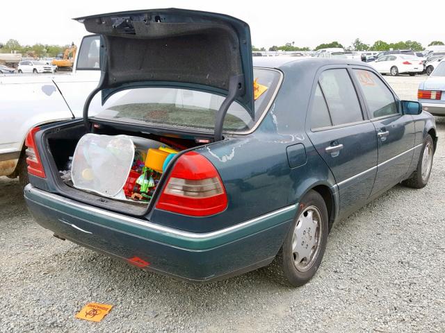 WDBHA28E6VF603372 - 1997 MERCEDES-BENZ C 280 GREEN photo 4