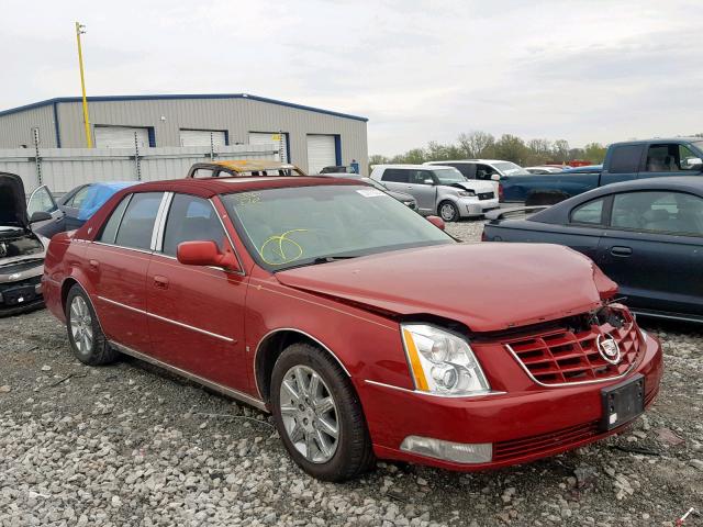 1G6KH5EY9AU102228 - 2010 CADILLAC DTS PREMIU RED photo 1