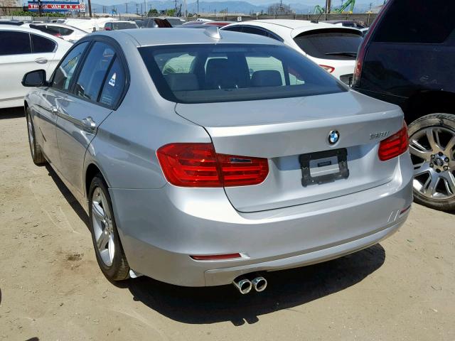 WBA3C1C56EK108035 - 2014 BMW 328 I SULE SILVER photo 3