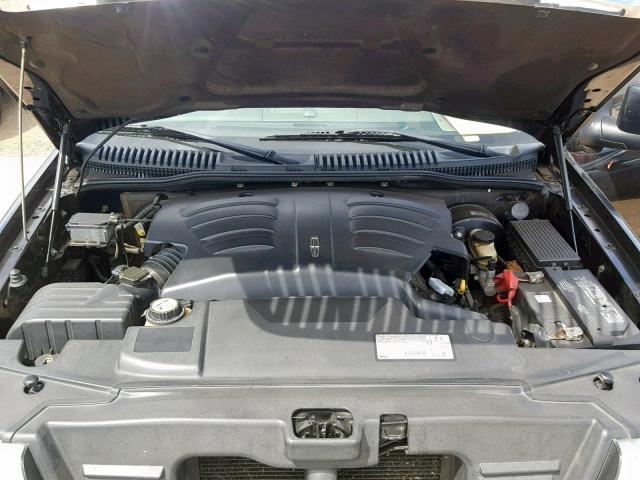 5LMEU68H73ZJ30700 - 2003 LINCOLN AVIATOR შავი ფოტო 7