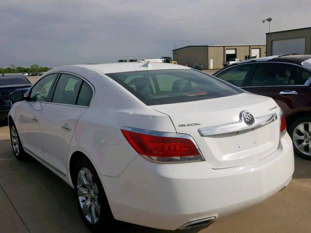 1G4GC5E32CF306068 - 2012 BUICK LACROSSE WHITE photo 3