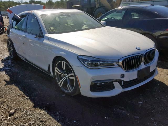 WBA7F2C56GG420571 - 2016 BMW 750I WHITE photo 1