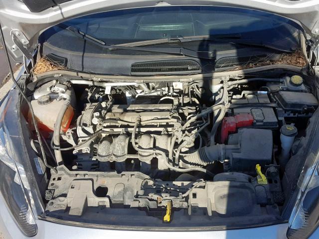 3FADP4TJ1GM172544 - 2016 FORD FIESTA S SILVER photo 7