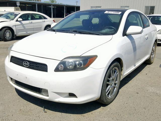 JTKDE167080268063 - 2008 TOYOTA SCION TC თეთრი ფოტო 2