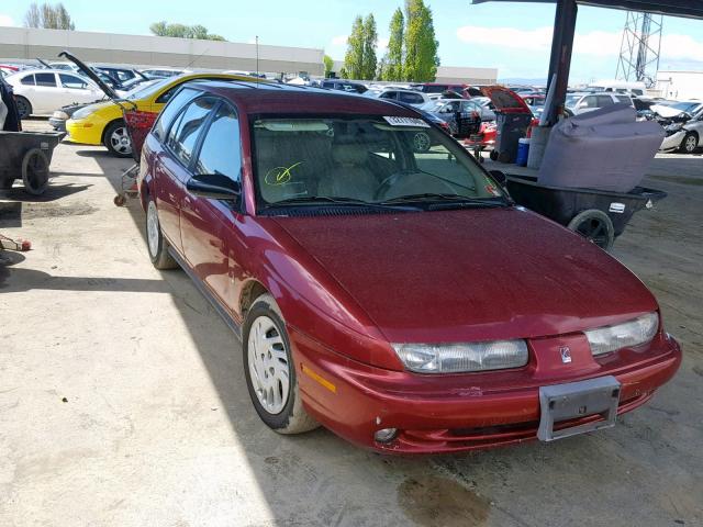 1G8ZK8278XZ104827 - 1999 SATURN SW2 RED photo 1