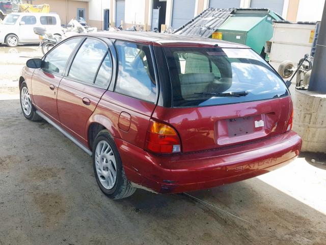 1G8ZK8278XZ104827 - 1999 SATURN SW2 RED photo 3