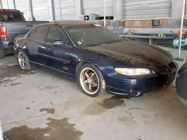 1G2WR52122F235667 - 2002 PONTIAC GRAND PRIX BLUE photo 1