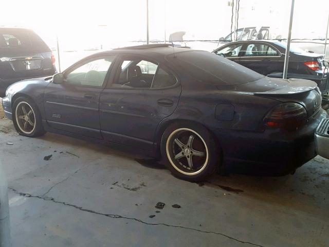 1G2WR52122F235667 - 2002 PONTIAC GRAND PRIX BLUE photo 3