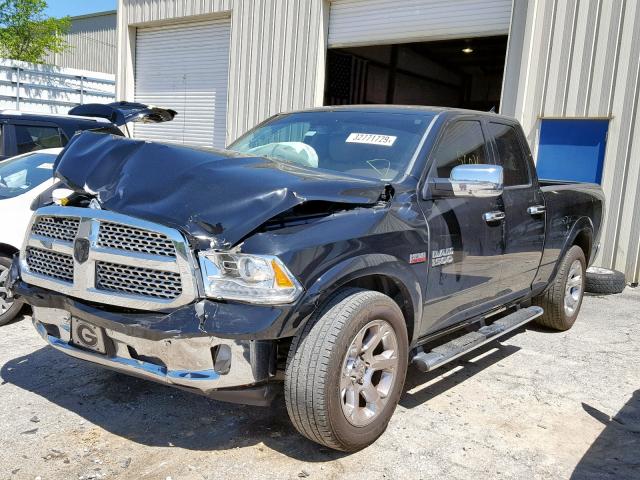 1C6RR6JT6ES456726 - 2014 RAM 1500 LARAM BLACK photo 2