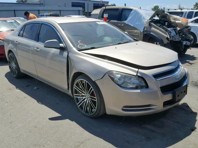1G1ZC5EB8AF125860 - 2010 CHEVROLET MALIBU 1LT TAN photo 1