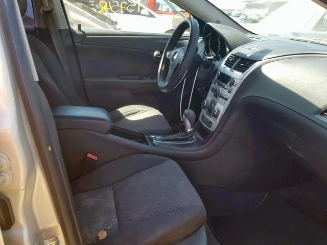 1G1ZC5EB8AF125860 - 2010 CHEVROLET MALIBU 1LT TAN photo 5