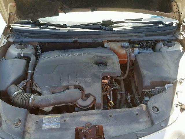 1G1ZC5EB8AF125860 - 2010 CHEVROLET MALIBU 1LT TAN photo 7