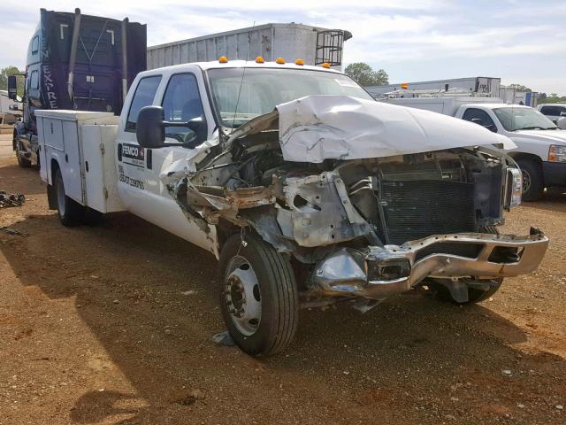 1FDAW56P27EA69351 - 2007 FORD F550 SUPER WHITE photo 1