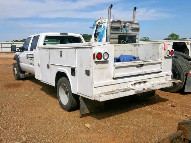 1FDAW56P27EA69351 - 2007 FORD F550 SUPER WHITE photo 3