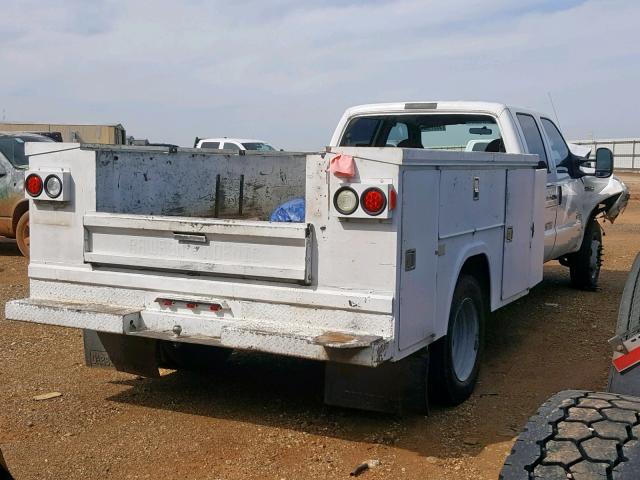 1FDAW56P27EA69351 - 2007 FORD F550 SUPER WHITE photo 4