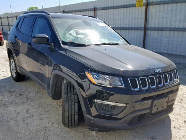 3C4NJCAB7JT500519 - 2018 JEEP COMPASS SP 黑色 照片 1