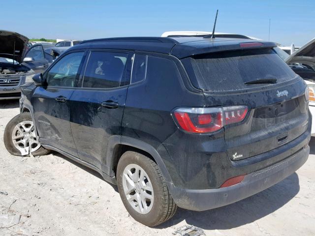 3C4NJCAB7JT500519 - 2018 JEEP COMPASS SP 黑色 照片 3