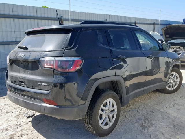 3C4NJCAB7JT500519 - 2018 JEEP COMPASS SP 黑色 照片 4