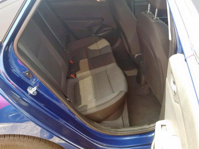 3KPC24A30KE061141 - 2019 HYUNDAI ACCENT SE BLUE photo 6