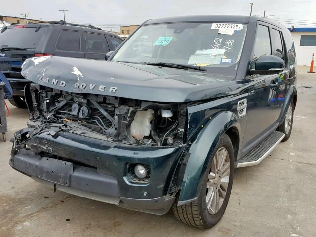 SALAK2V65FA753607 - 2015 LAND ROVER LR4 HSE LU GREEN photo 2