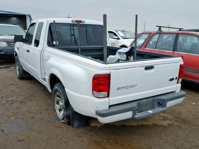 1FTYR14V9YPA45736 - 2000 FORD RANGER SUP WHITE photo 3