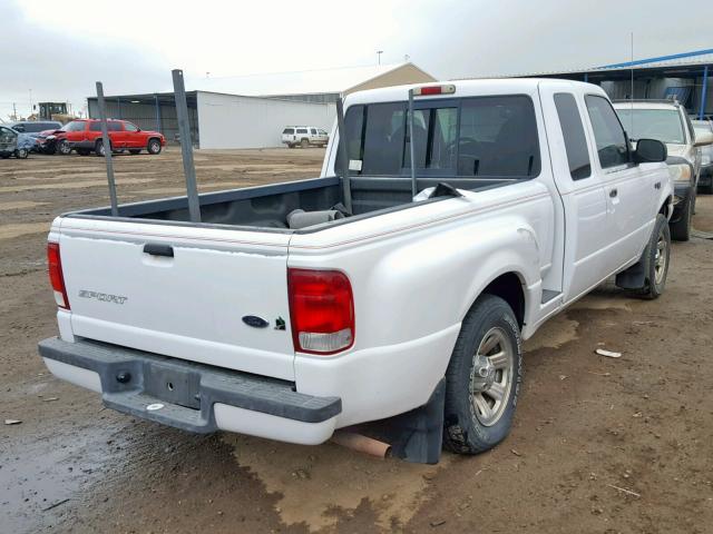 1FTYR14V9YPA45736 - 2000 FORD RANGER SUP WHITE photo 4