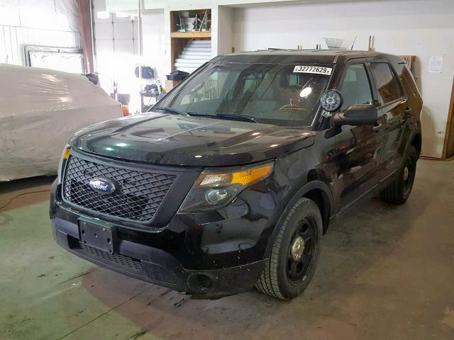 1FM5K8AT3FGA56971 - 2015 FORD EXPLORER P BLACK photo 2