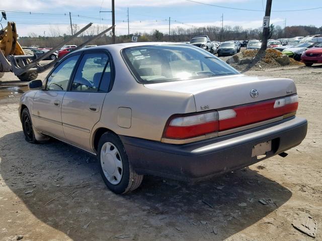 2T1BB02E9TC173618 - 1996 TOYOTA COROLLA DX BROWN photo 3