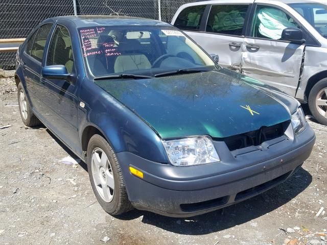 3VWSK69M22M135487 - 2002 VOLKSWAGEN JETTA GLS GREEN photo 1