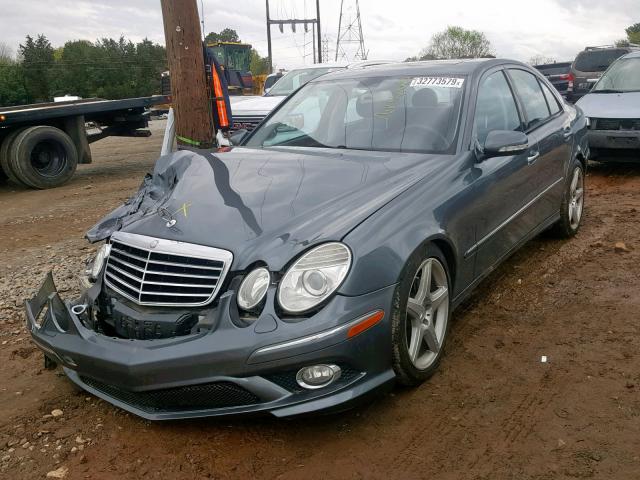 WDBUF56X59B394516 - 2009 MERCEDES-BENZ E 350 GRAY photo 2