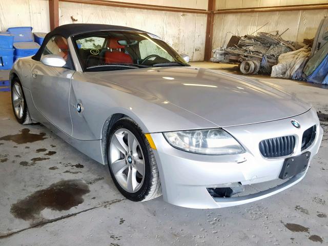 4USBU33516LW68851 - 2006 BMW Z4 3.0 SILVER photo 1