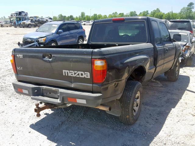 4F4YR46UX7PM03051 - 2007 MAZDA B3000 CAB BLACK photo 4