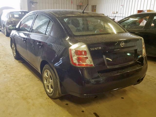 3N1AB61E39L647426 - 2009 NISSAN SENTRA 2.0 BLACK photo 3