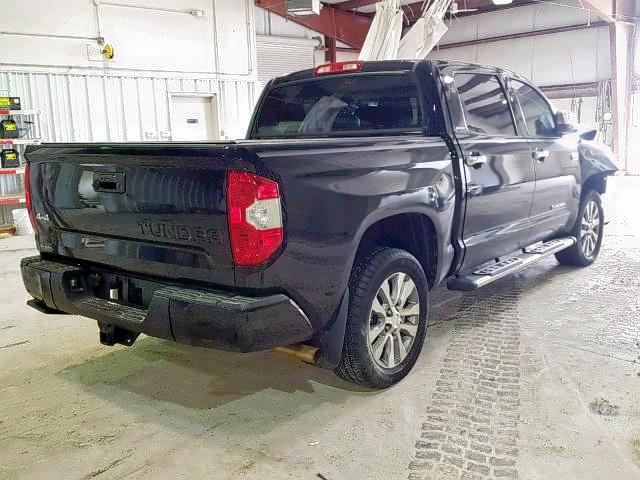 5TFHW5F13FX420253 - 2015 TOYOTA TUNDRA CRE BLACK photo 4