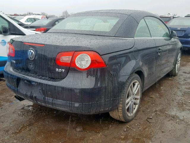 WVWFA71F88V012544 - 2008 VOLKSWAGEN EOS LUX 黑色 照片 4