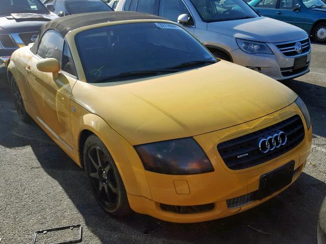 TRUUT28N431004061 - 2003 AUDI TT QUATTRO YELLOW photo 1