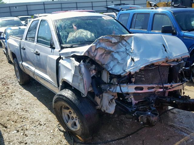 1D7HE58P77S212482 - 2007 DODGE DAKOTA QUA SILVER photo 1