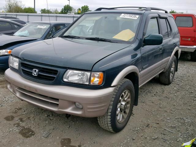 4S6DM58W514409524 - 2001 HONDA PASSPORT E 绿色 照片 2