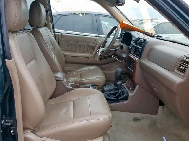 4S6DM58W514409524 - 2001 HONDA PASSPORT E 绿色 照片 5