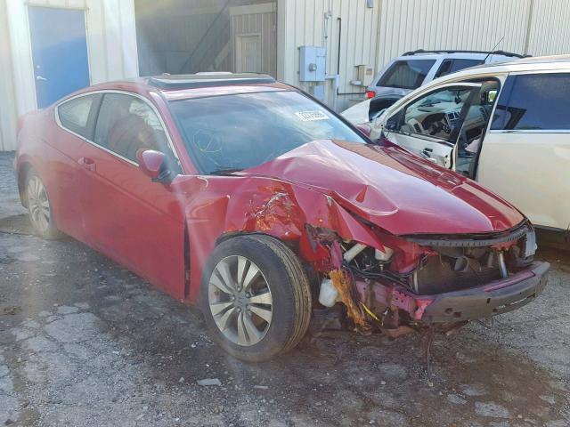 1HGCS1B80BA002992 - 2011 HONDA ACCORD EXL RED photo 1