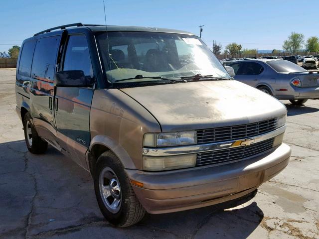 1GNDM19W71B106395 - 2001 CHEVROLET ASTRO GREEN photo 1